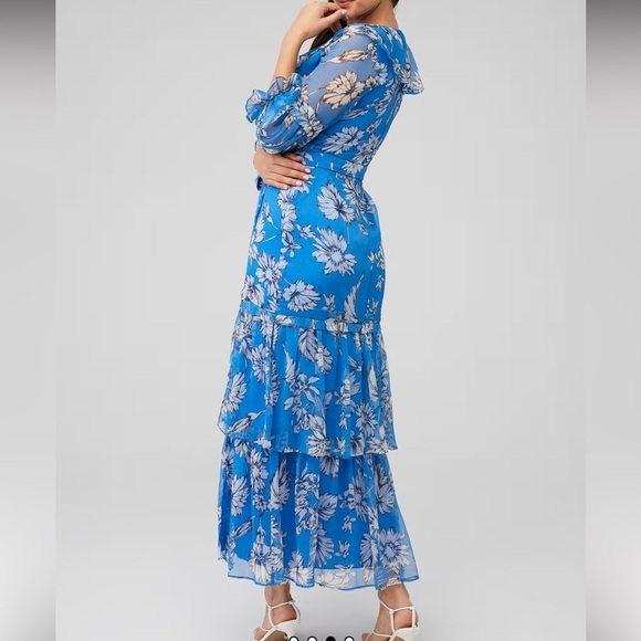 Amanda Uprichard Janelle Maxi Dress in Fairfield - Picture 10 of 10